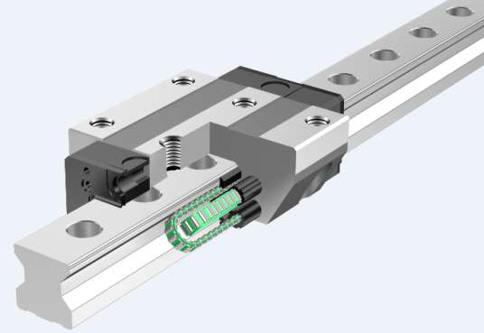 hệ thống dẫn hướng tuyến tính con lăn đôi THK