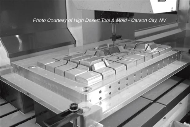 khu&ocirc;n gia c&ocirc;ng tr&ecirc;n m&aacute;y phay giường Kitamura Bridgecenter 6G