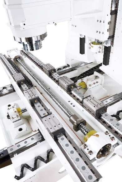 Cấu tr&uacute;c băng dẫn hướng M&aacute;y phay CNC M-5XV Kitamura