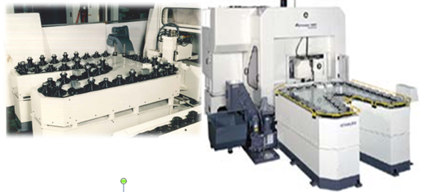 Trung tâm gia công ngang 5 trục đồng thời đầu tiên trên thế giới