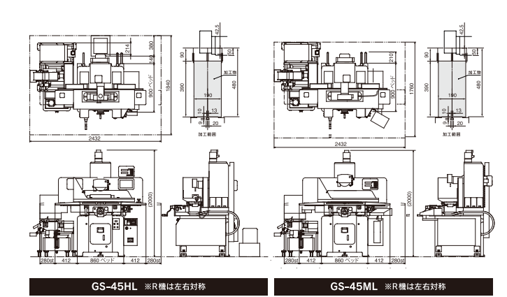 Bản vẽ kích thước máy