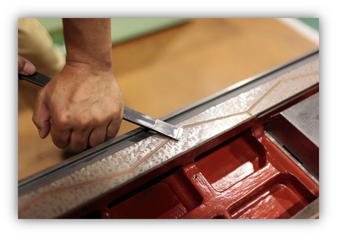  Công nghệ cạo nguội hand scraping 