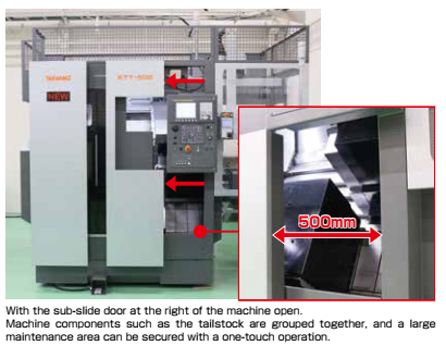 Cửa trượt lớn, tối ưu cho bảo tr&igrave; v&agrave; thao t&aacute;c bảo dưỡng