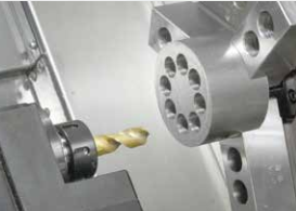 Gia công tiện và phay tổng hợp với trục Y và dao động lực