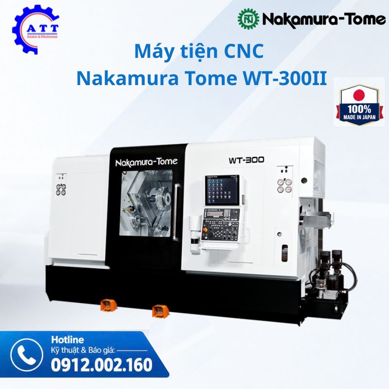 Máy tiện CNC Nakamura Tome WT-300