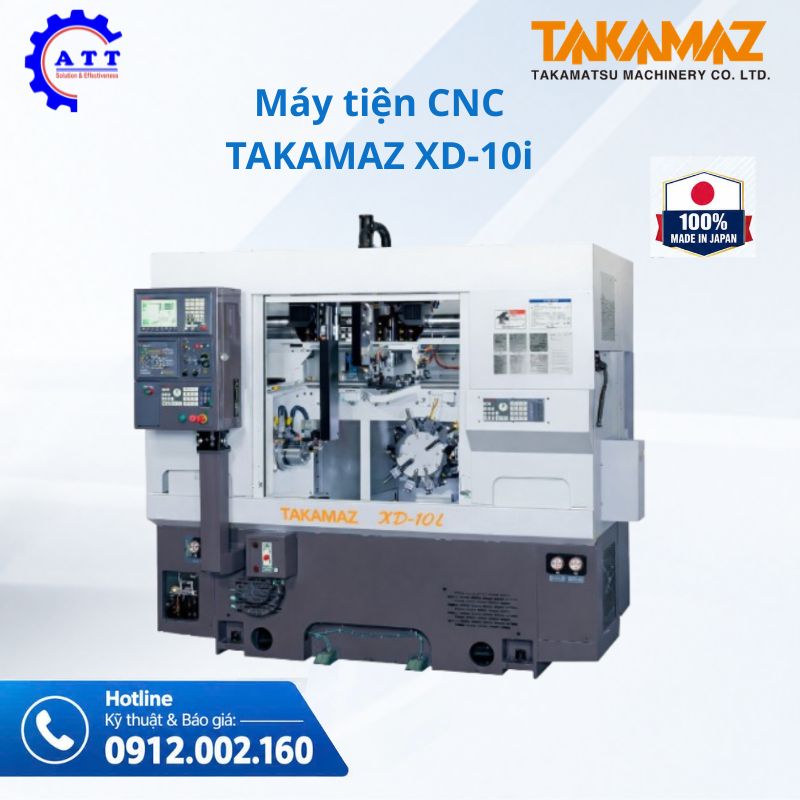 Máy tiện CNC Takamaz XD-10i