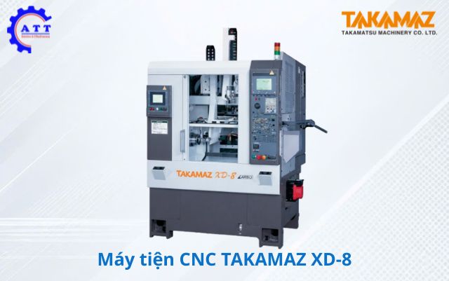M&aacute;y tiện CNC Takamaz XD-8 PLUS V&Agrave; XD-8T PLUS