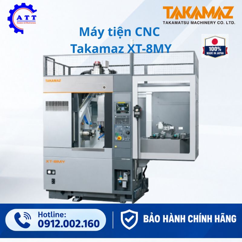 Máy tiện CNC Takamaz XT-8, XT-8M và XT-8MY