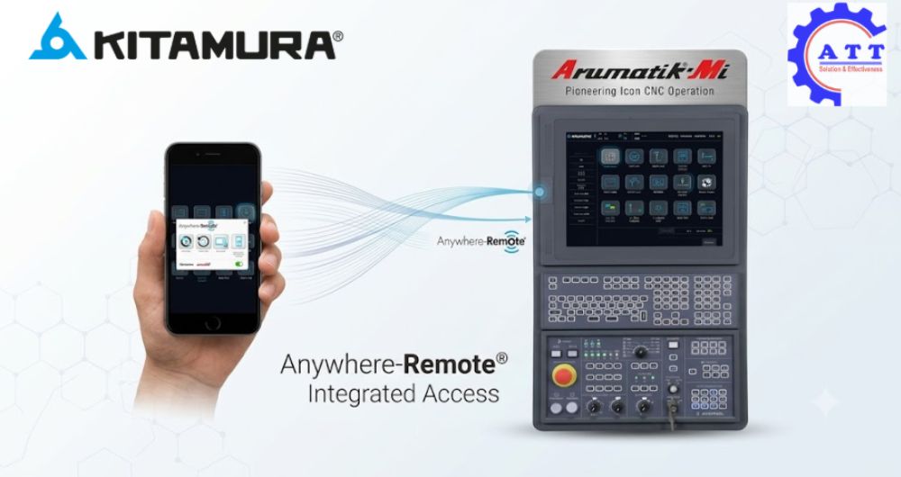 Hệ thống điều khiển mang t&iacute;nh biểu tượng Arumatik-Mi của Kitamura
