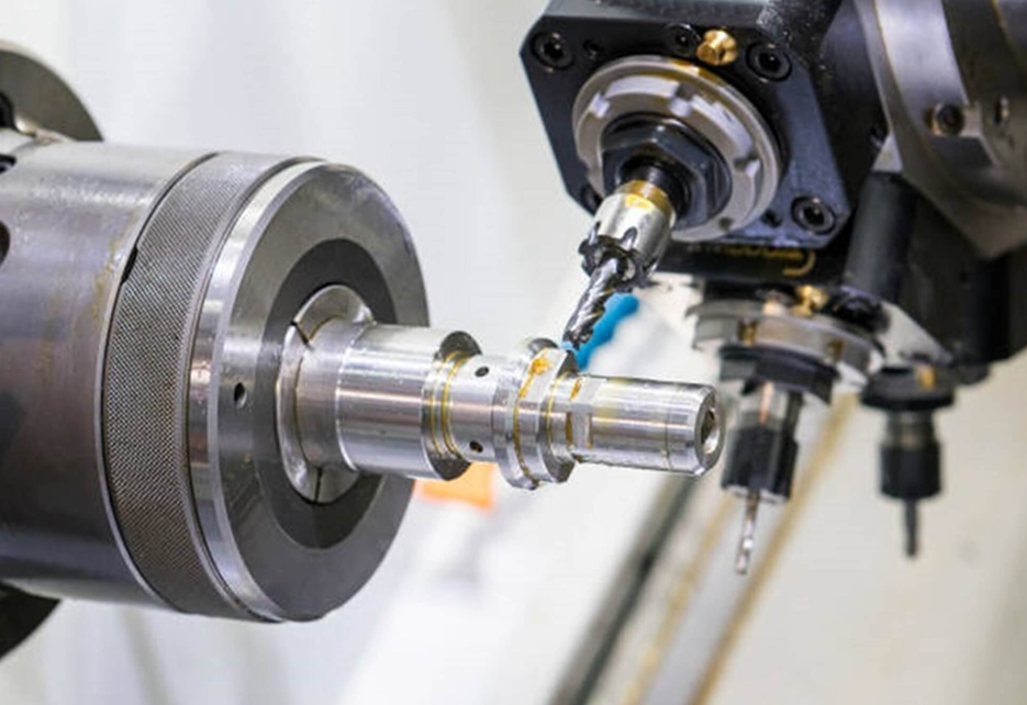 Cấu hình máy tiện CNC 2 trục chính và trục chính phụ