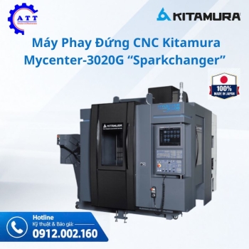 Máy phay đứng CNC Kitamura Mycenter-3020G, “Sparkchanger”