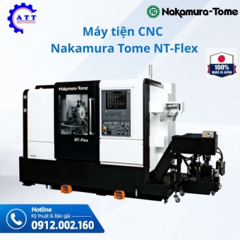 Máy tiện CNC Nakamura Tome NT-Flex