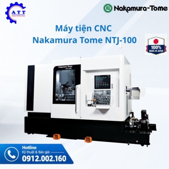 Máy tiện CNC Nakamura Tome NTJ-100