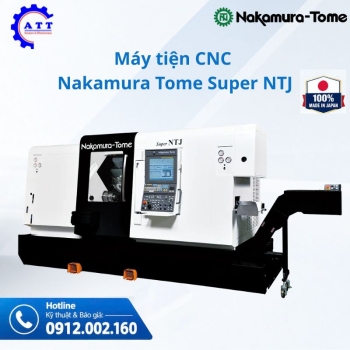 Máy tiện CNC Nakamura Tome Super NTJ