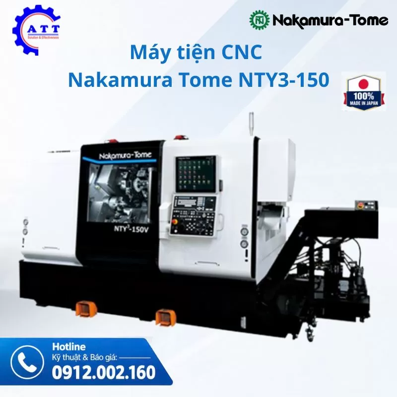 Máy tiện CNC Nakamura Tome NTY3-100V