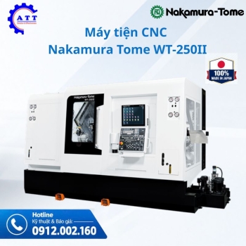 Máy tiện CNC Nakamura Tome WT-250II