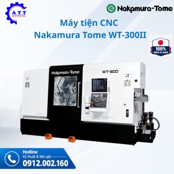 Máy tiện CNC Nakamura Tome WT-300