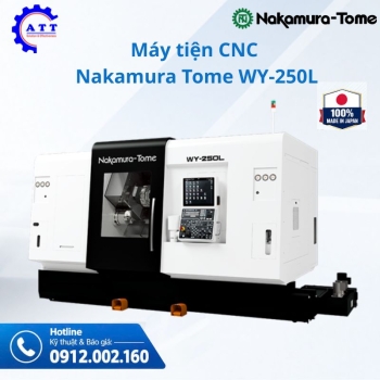 Máy tiện CNC Nakamura Tome WY-250 và WY-250L