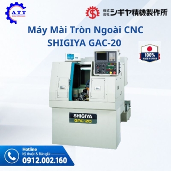 Máy mài tròn ngoài CNC dòng GAC-20