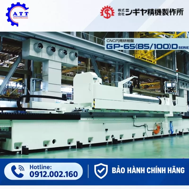 Máy mài tròn ngoài CNC Shigiya  GP-65D, GP-85D và GP-100D