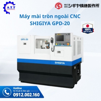 Máy mài tròn ngoài CNC SHIGIYA GPD-20