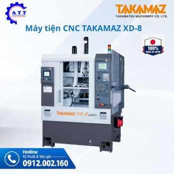 Máy tiện CNC Takamaz XD-8 PLUS VÀ XD-8T PLUS