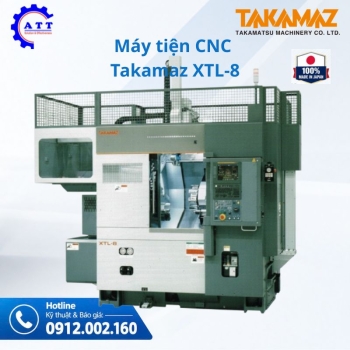 Máy tiện CNC Takamaz XTL-8, XTL-8MY và XTL-8MYS